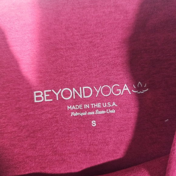 Beyond Yoga Womens Rowhr Rib High Waisted Wide Leg Practice Pants Size S - Picture 7 of 10